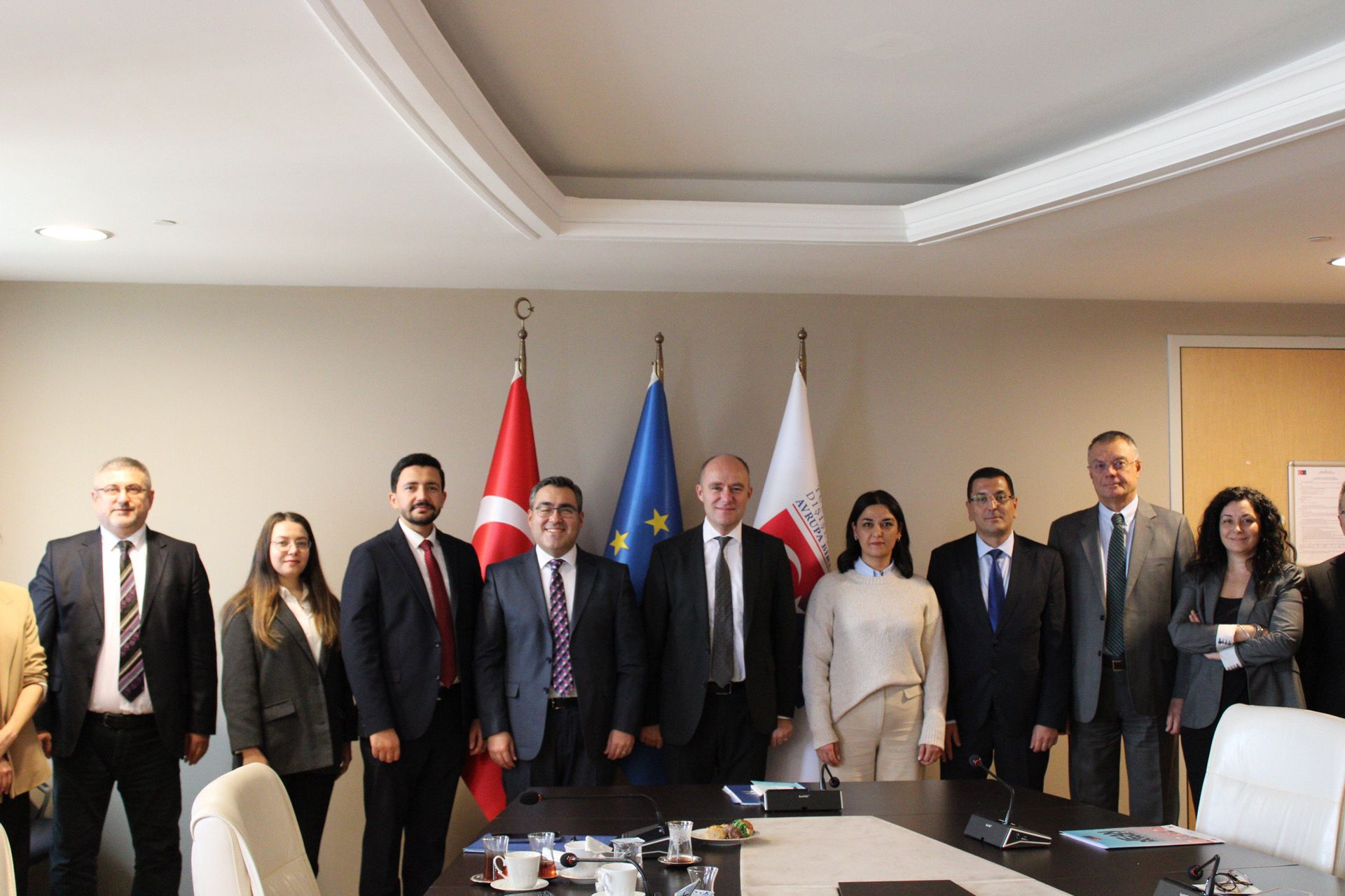 AB BAŞKANLIĞI İŞ BİRLİĞİ ZİYARETİ